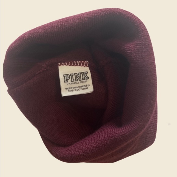 Victoria’s Secret PINK Winter Beanie Pom Pom Hat - Picture 3 of 3